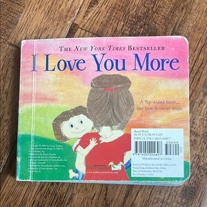 I Love You More Board Book